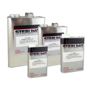 combo of Sterling U-1000C White Polyurethane Primer - Catalyst