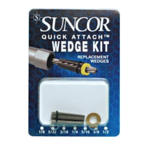 in package of Suncor Quick Attach Wedge Kit