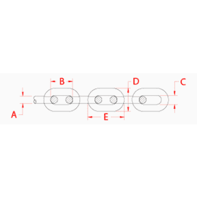 Suncor Grade S3 Proof Coil Stainless Steel Chain