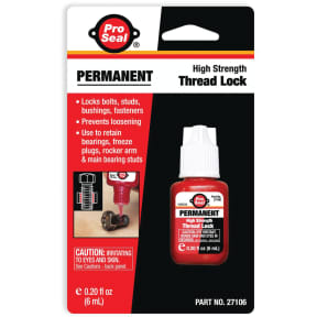 Red Permanent Thread Locker