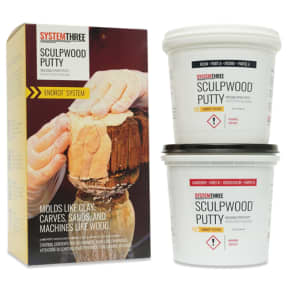 1600k20 of System Three Resins SculpWood Putty Kits