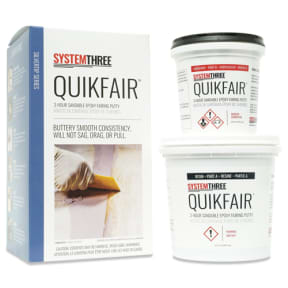 1400k42-1 of System Three Resins SilverTip QuikFair Lightweight Epoxy Fairing Putty