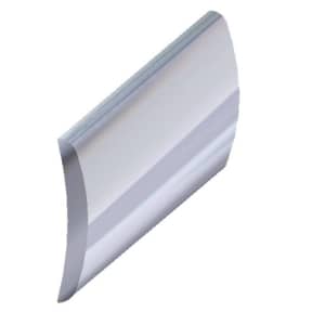 0106tal12 of TACO Marine Aluminum Half Oval Rub Rails