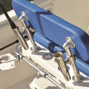 TACO Marine Clamp On Rod Holders - Stainless Steel