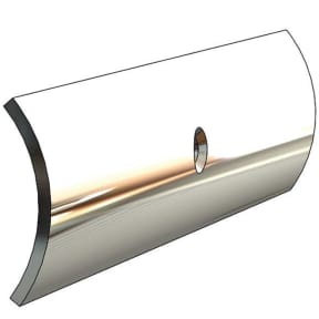 Hollow Back Half Oval 304 Stainless Steel Rub Rail