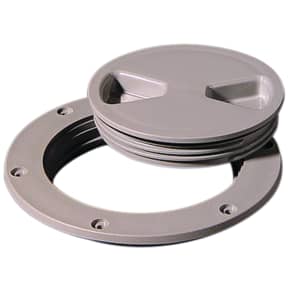 Dark Gray Screw-Out Deck Plate