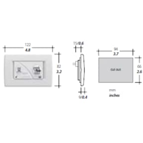 Thetford Tecma EasyFit ECO Fresh Water Flush Kit with Solenoid - T-PF.P128