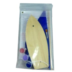 package of Tippecanoe Boats T9 Floater Paintable Toy Boat Kit