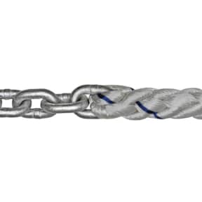 3-Strand Pre-Spliced Chain & Twisted Rope Anchor Rode