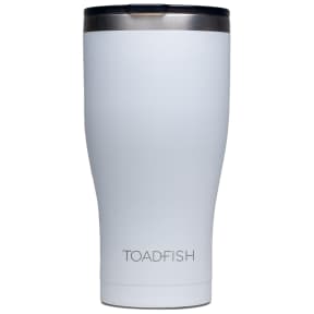 white of TOADFISH OUTFITTERS 30oz Tumbler