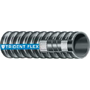 main view of Trident Marine Hose & Propane 252 Series Wired CORRUGATED Marine Wet Exhaust Hose