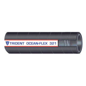 main view of Trident Marine Hose & Propane 321 Series WIRED Ocean Flex Marine Hose - Water, Oil, Fuel, Exhaust