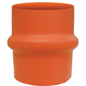 Straight Extra High Temp Red Silicone Exhaust Bellows - Hump Hose