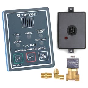 2 Zone LP Gas Control & Detection System 