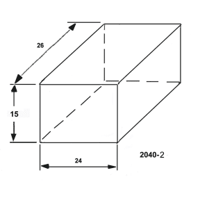Dimensions of Trionic Corp 40 Gallon Short Rectangular Water or Holding Tank