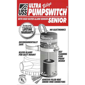 Ultra Bilge Pump Switch Senior - with High Water Alarm Sensor