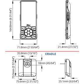 H1 Portable Handset w/ Tethered Power