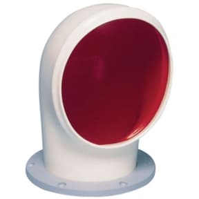 "S" Model PVC Cowl Vents - with Screw-Fastened Collar Ring