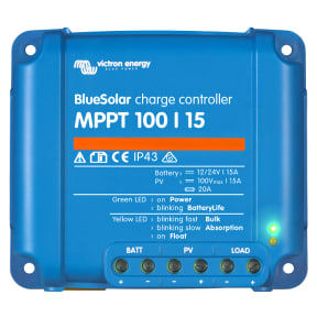 BlueSolar MPPT Charge Controller - 100/15