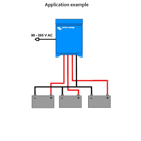 Application of Victron Energy Centaur Battery Charger