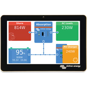 GX Touch 50 Display - Panels and System Monitoring