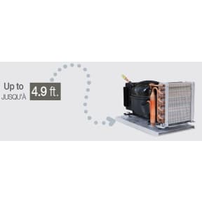 DW35 OCX2 SS Drawer Freezer Only - 1.2 Cu Ft, Remote Compressor.
