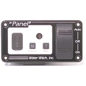 e-Panel 3P - On/Off/Auto Remote Control Panel with Timed Alarm Mute Switch