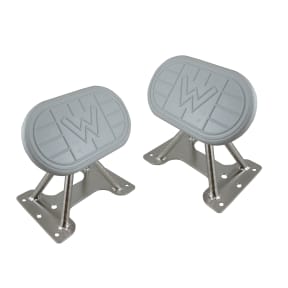 half of Weaver Industries Universal Dinghy Chocks with Tilting Pads - 1,000 lb Capacity