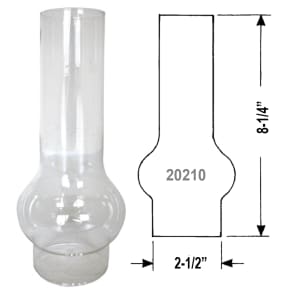Oil Lamp Chimneys - Weems & Plath | Fisheries Supply