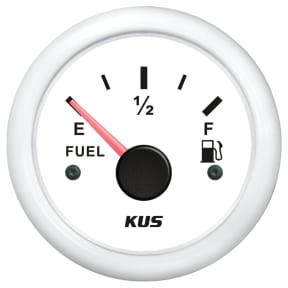 white of KUS Fuel Level Indicator Tank Gauge