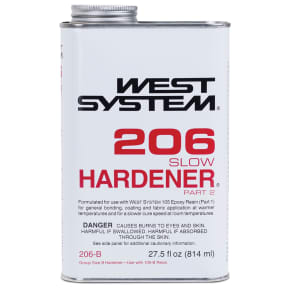 27.5 floz of West System West System 206 Slow Hardener