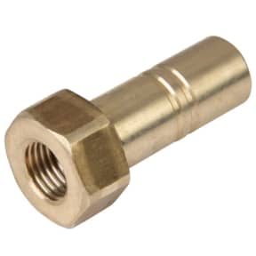 wx1537b of Whale Quick Connect Fittings - Stem Adapter - 15mm Stem x 1/4" NPT Female (Brass)