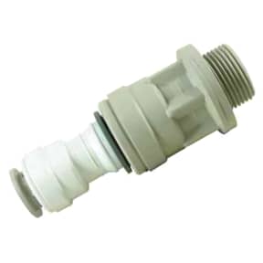 wx1516b of Whale Quick Connect Fittings - Straight Adapter Male - 15mm Tubing x 3/4" BSP Male