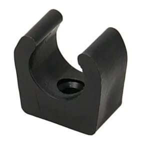 wx1565b of Whale Quick Connect Fittings - Tube Mounting Clip (Black) - 15mm