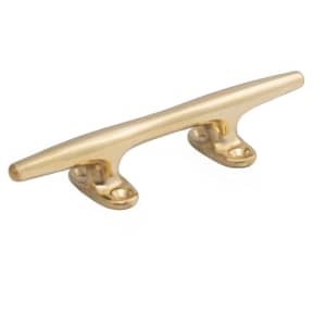 0970b of Whitecap Industries Hollow Base Cleats - Polished Brass