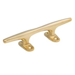 0972b of Whitecap Industries Hollow Base Cleats - Polished Brass