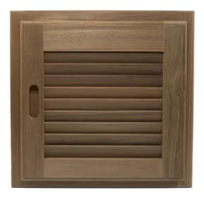 60722 of Whitecap Industries Louvered Door & Frame