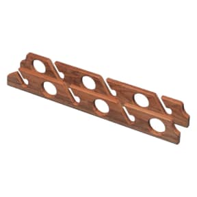 60614 of Whitecap Industries Teak Fishing Rod Storage Rack