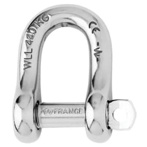 1/4 CAPTIVE BOW SHACKLE BLACK - Wichard America