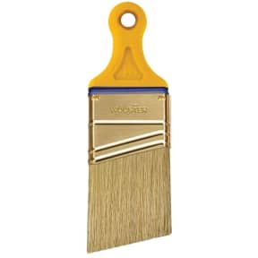 z3215 of Wooster Shortcut Angle Sash Brush - Natural White China Bristles