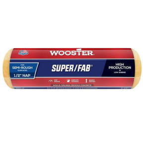 packaged of Wooster Super/Fab Roller Cover