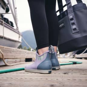 Women's 6 in Ankle Deck Boot - Lavender