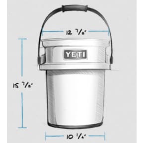 Yeti Coolers LoadOut 5 Gallon Work Bucket