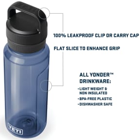 Yonder 750mL (25oz) Plastic Water Bottle