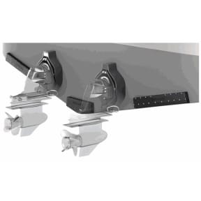 Zipwake V-Shaped Centerline Interceptor Trim Blades