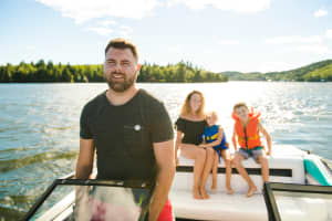 Boating with the Family