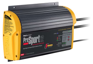 ProMariner ProSport Gen3 waterproof marine battery charger for boat battery maintenance.