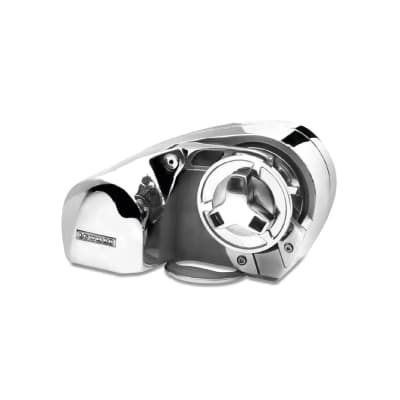 Lewmar Pro-Series horizontal electric windlass for surface mounting on a boat's foredeck.