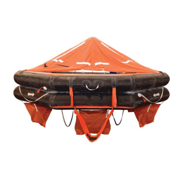 Type DK+ Throw Overboard Commercial Life Rafts - 10 to 25 Person Models