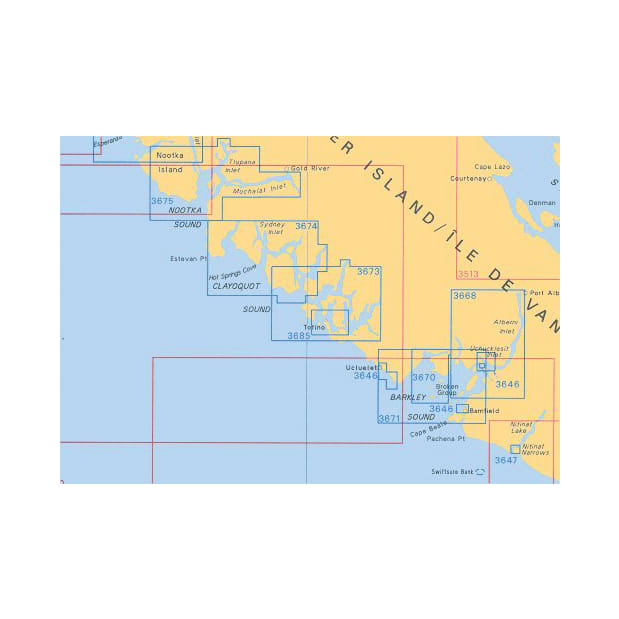 Canadian Charts 3541 | Fisheries Supply